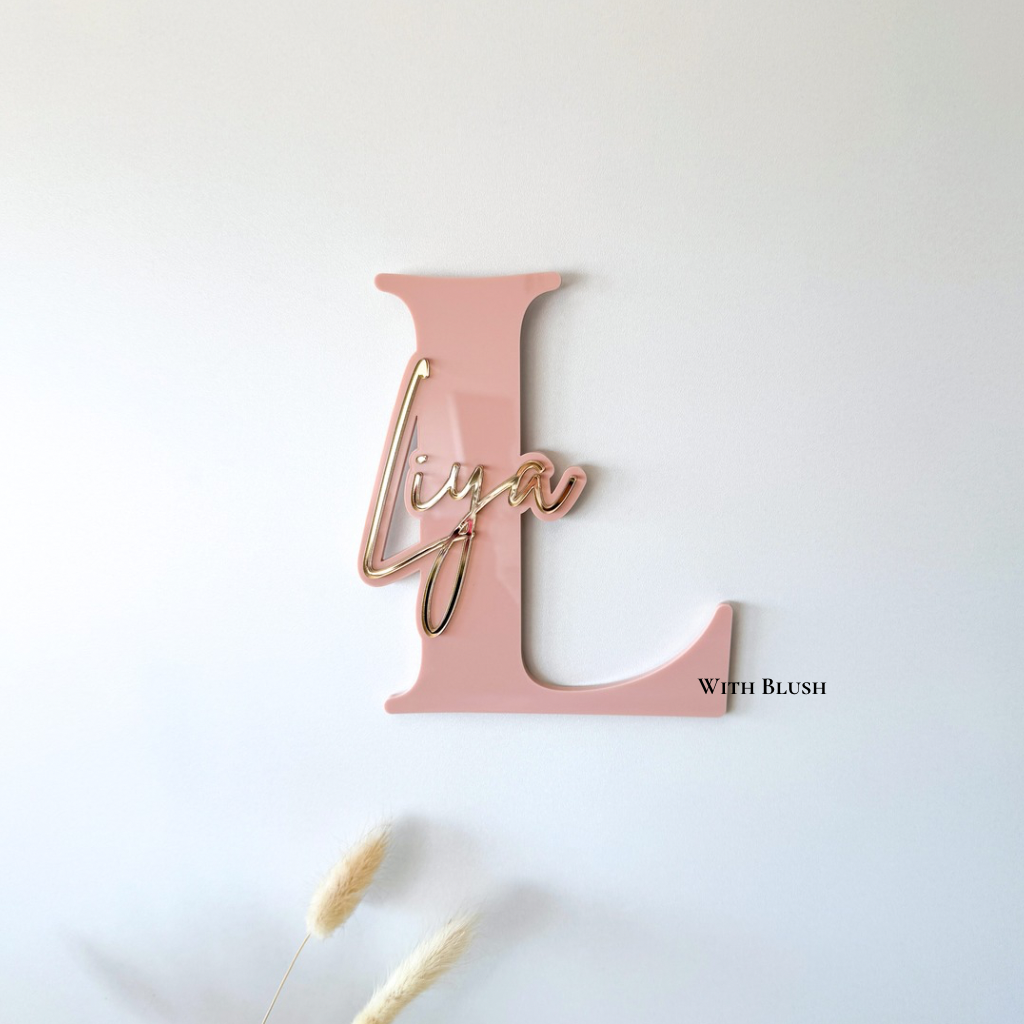 Naambord | Letter Met Naam