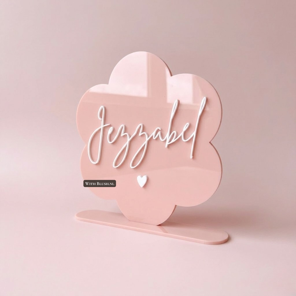 Naambord Madelief | Met Naam