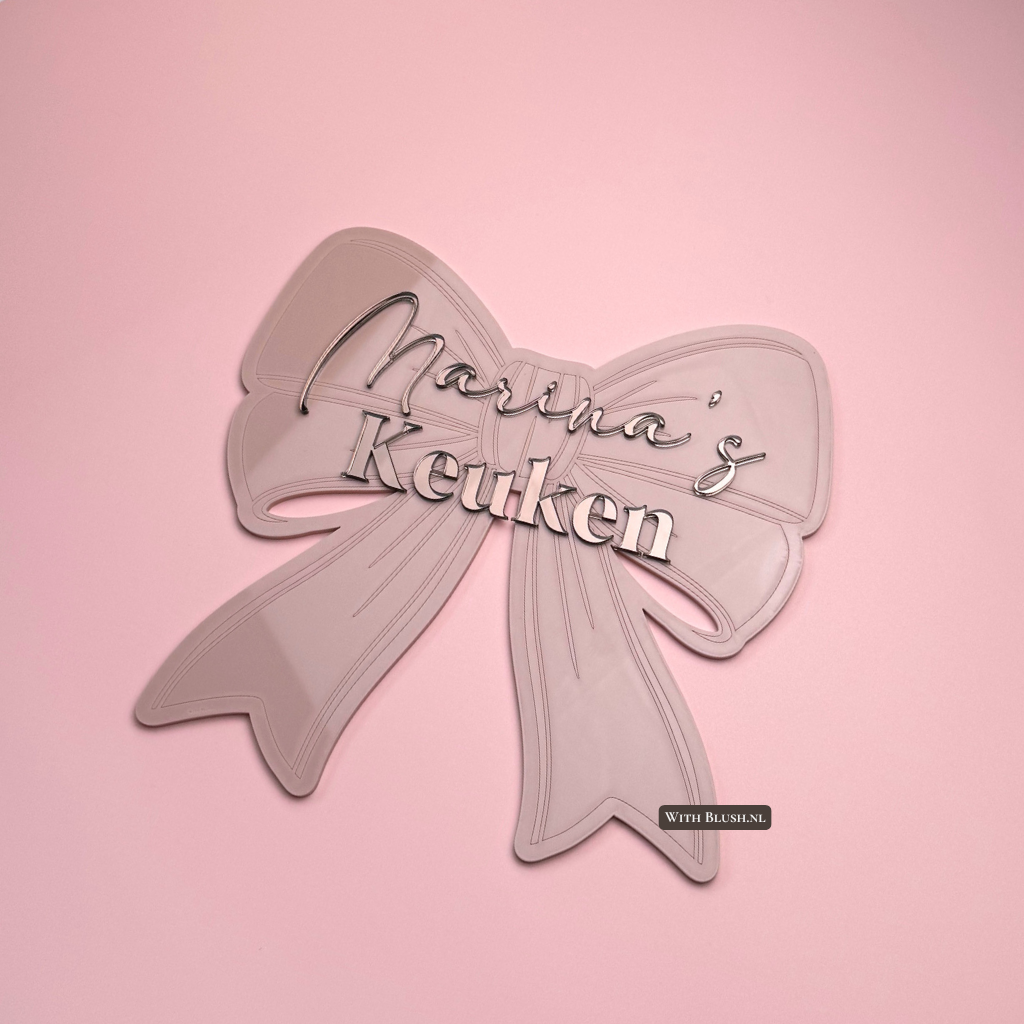 Naambord | Strik met Naam