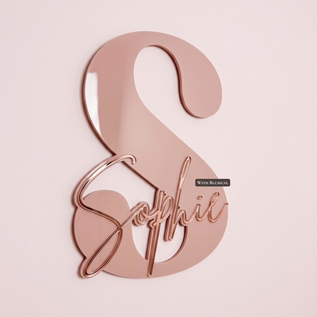 Naambord | Letter Met Naam