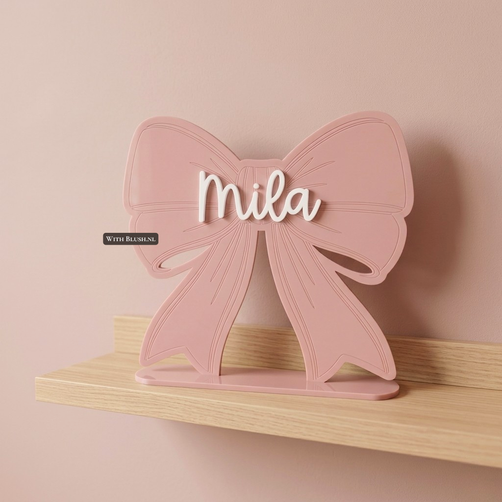 Naambord | Strik met Naam