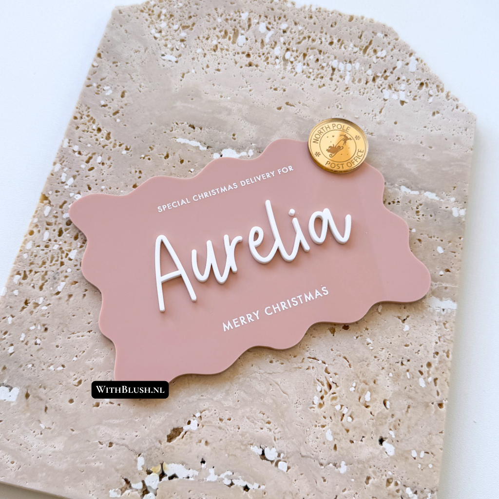 Houten Kerstkist | Special Christmas Delivery For