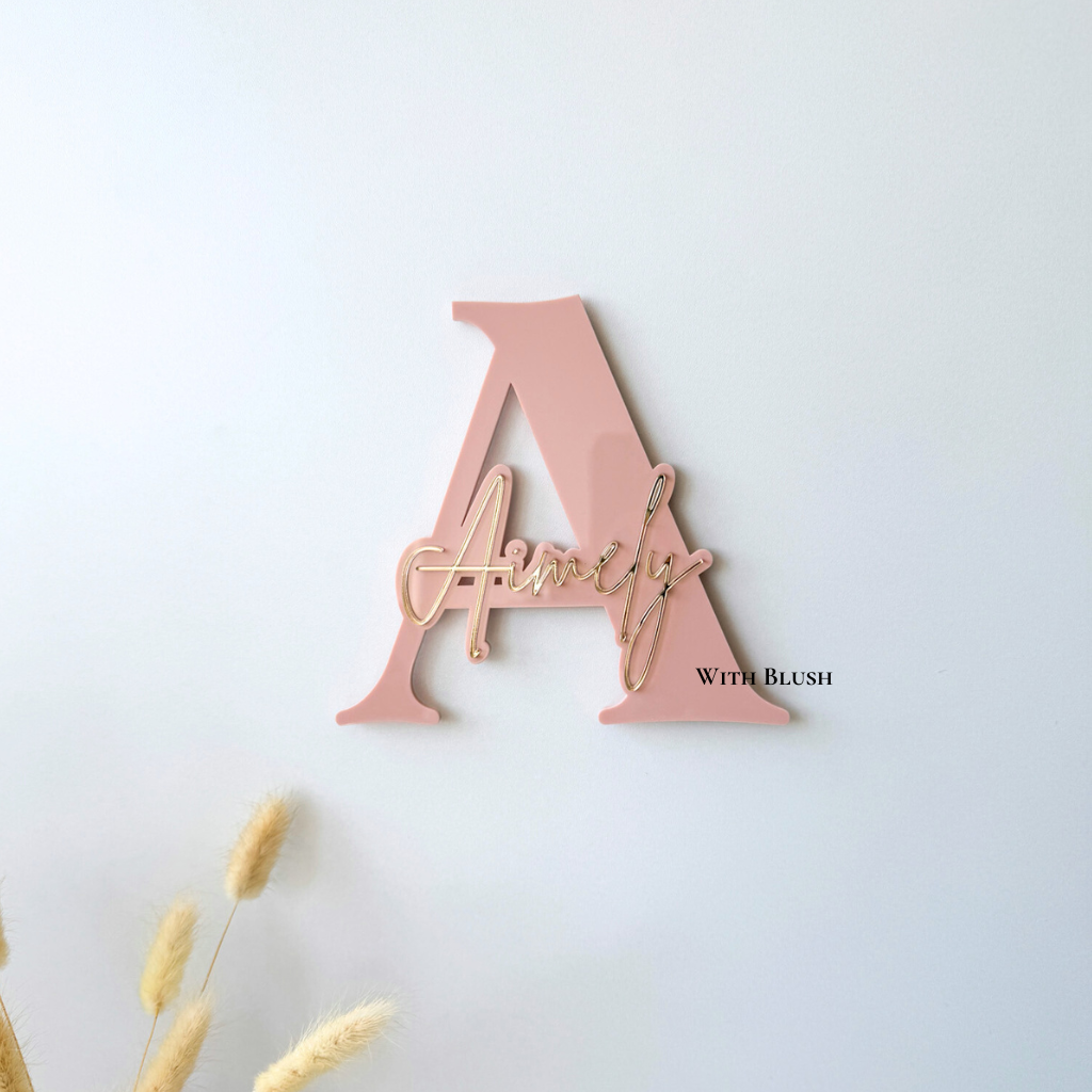 Naambord | Letter Met Naam