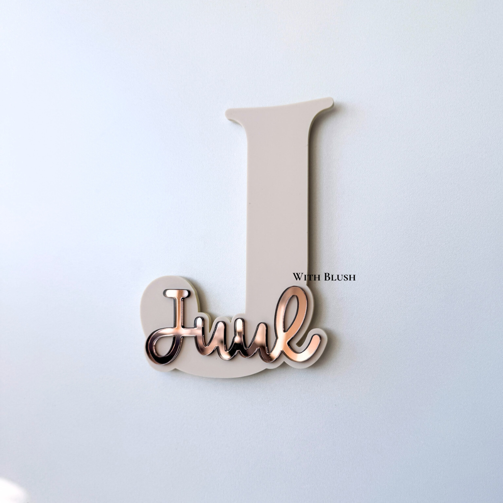 Naambord | Letter Met Naam
