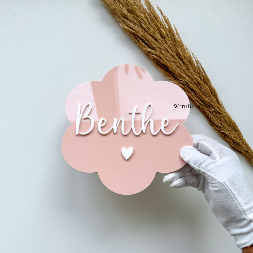 Naambord Madelief | Met Naam