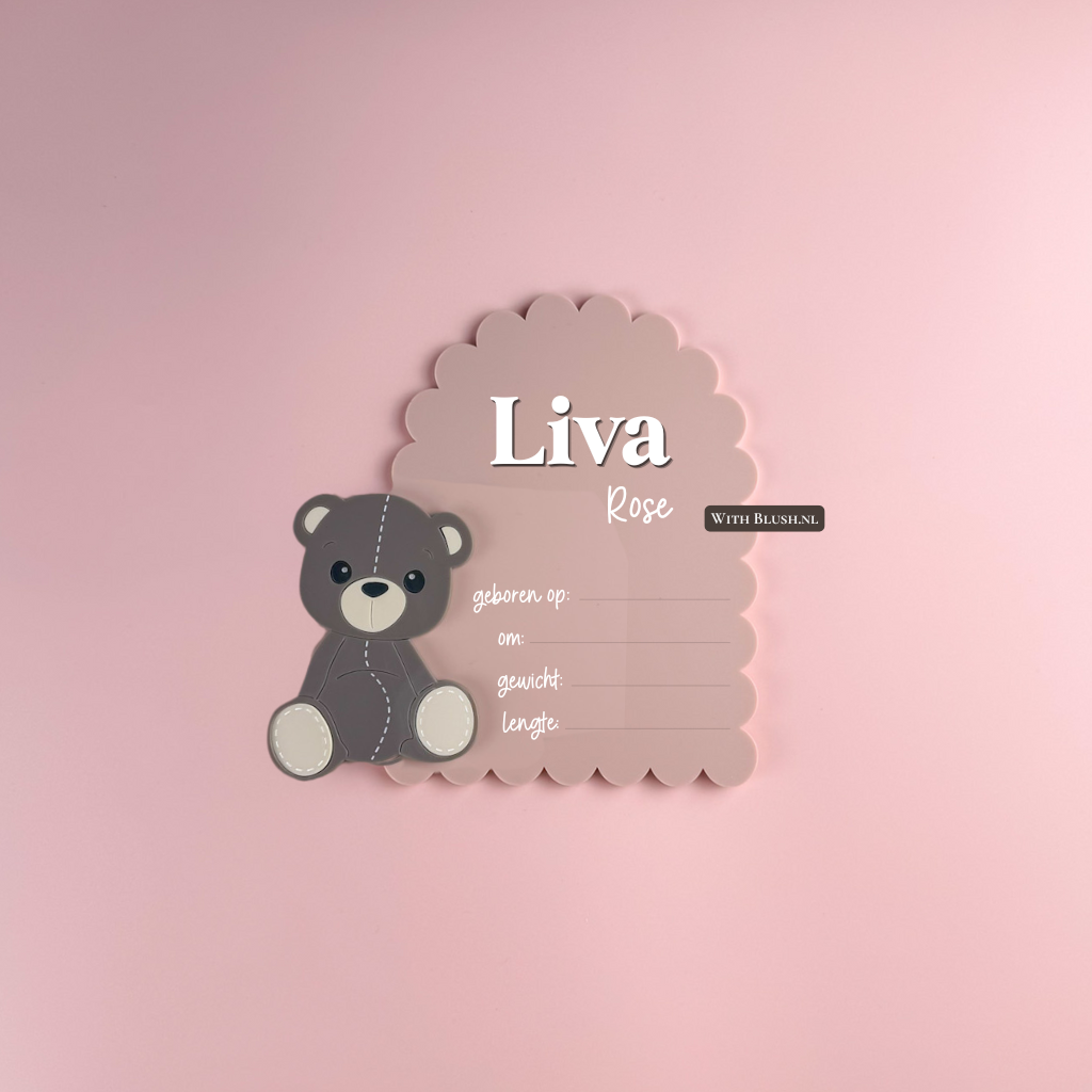 Luxury Birth Sign Balloon | Hello World My Name Is