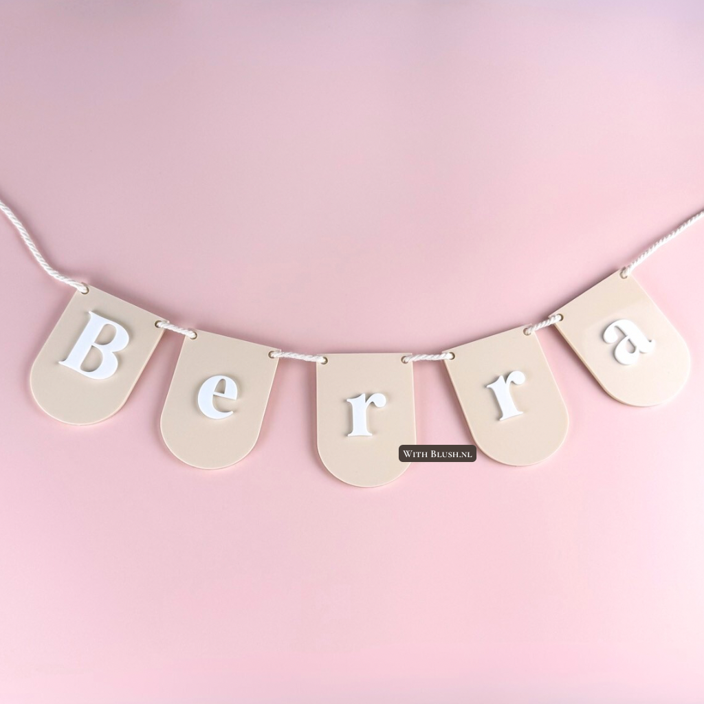 Naamslinger | Ronde Vlag