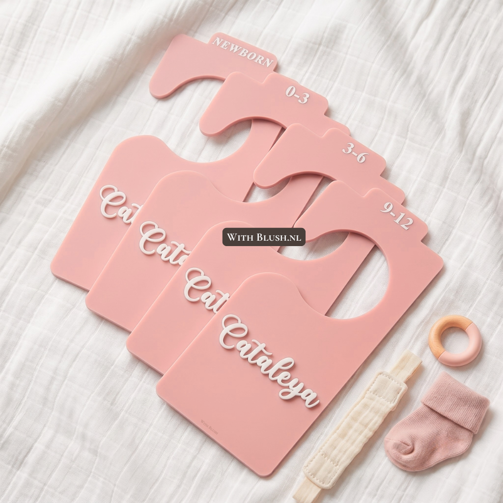 Baby Kastverdelers Met Naam | Indeling op Maanden (Newborn - 5 Jaar)