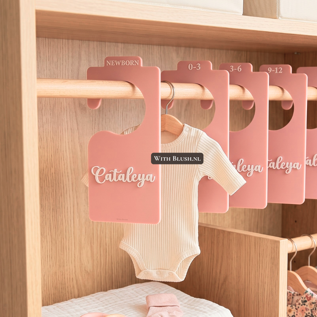 Baby Kastverdelers Met Naam | Indeling op Maanden (Newborn - 5 Jaar)