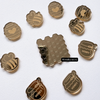 Beloningstokens van goud spiegel plexiglas