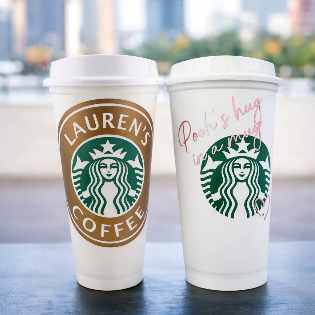 Starbucks Hot Cup With Name | Heart
