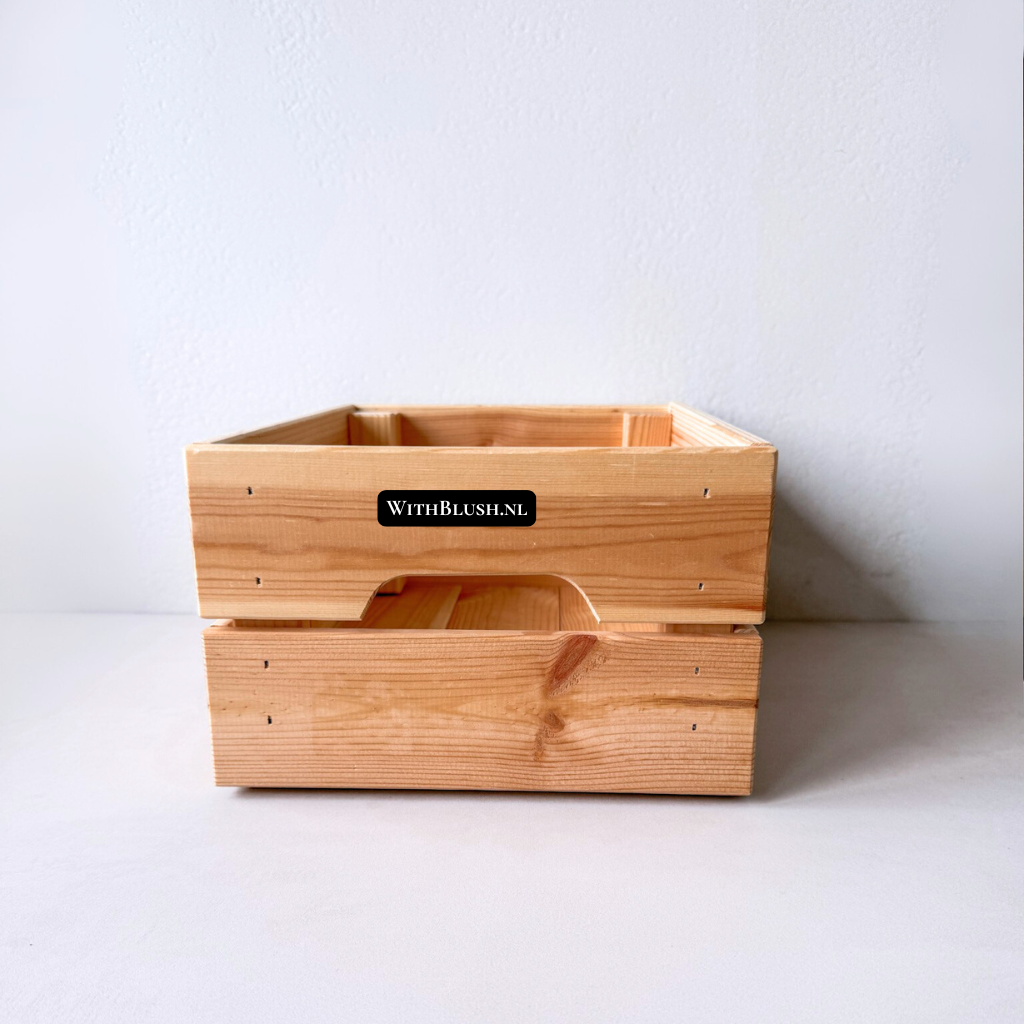 houten kerstkist