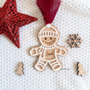 Perfectly Imperfect - Luxe Houten Gingerbread Familie Kersthangers | Met Naam - Sam