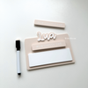 Wooden Sign Wavy | My First &amp; Last Day 
