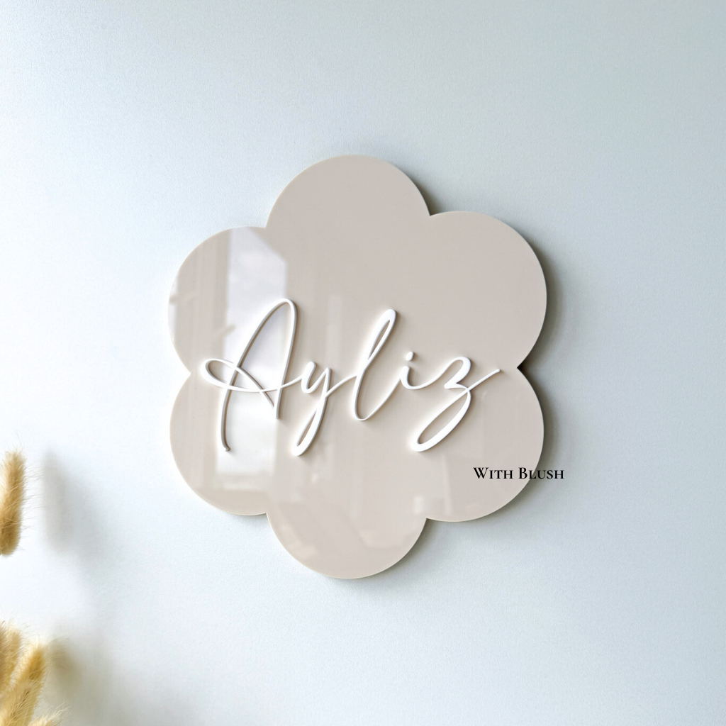 Naambord Madelief | Met Naam & Geboortedetails
