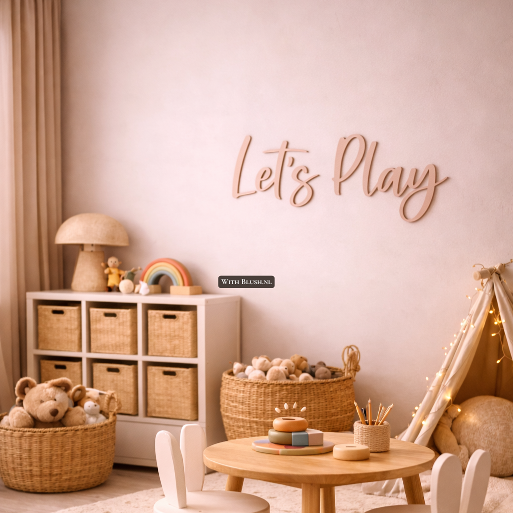 Naamletters voor de muur | Losse letters