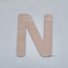 Perfectly Imperfect - Houten Letter | N