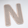 Perfectly Imperfect - Houten Rotan Letter | N