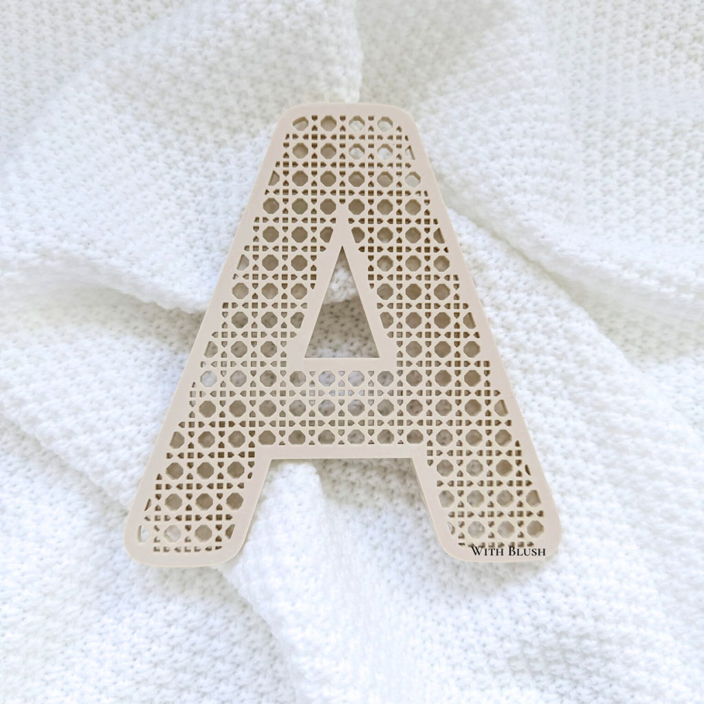 Perfectly Imperfect - Plexiglas Rotan Letter | A