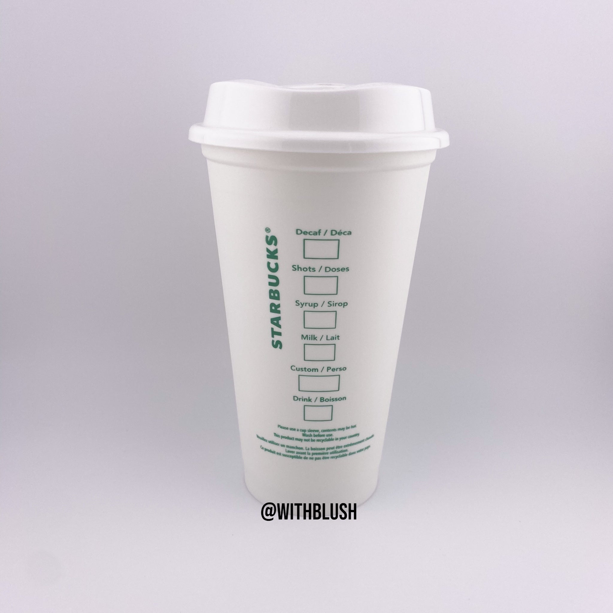 starbucks hot cup achterkant