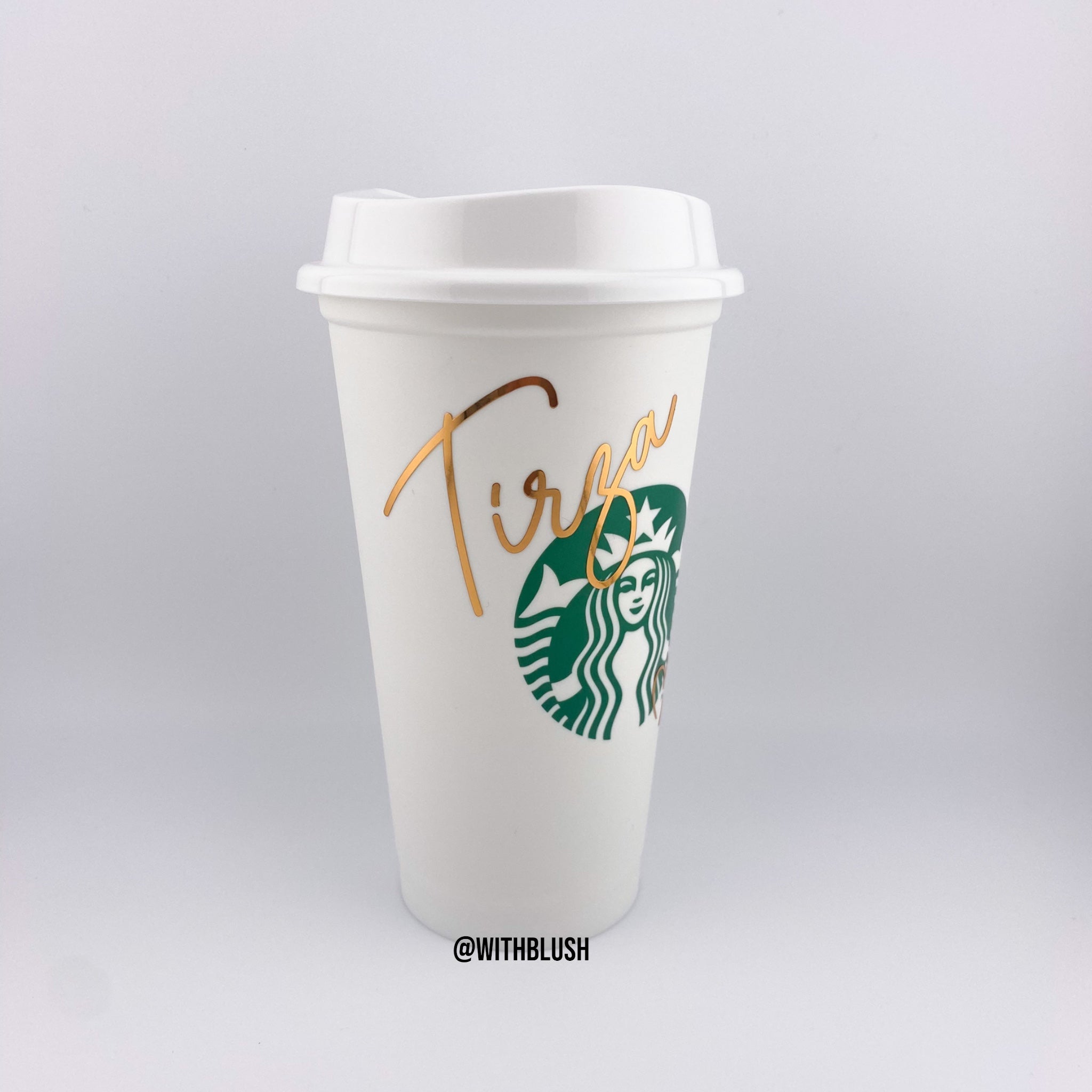 starbucks hot cup linkerkant